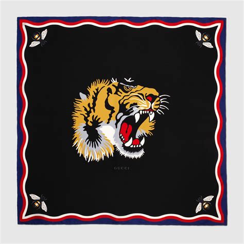 gucci scarf tiger